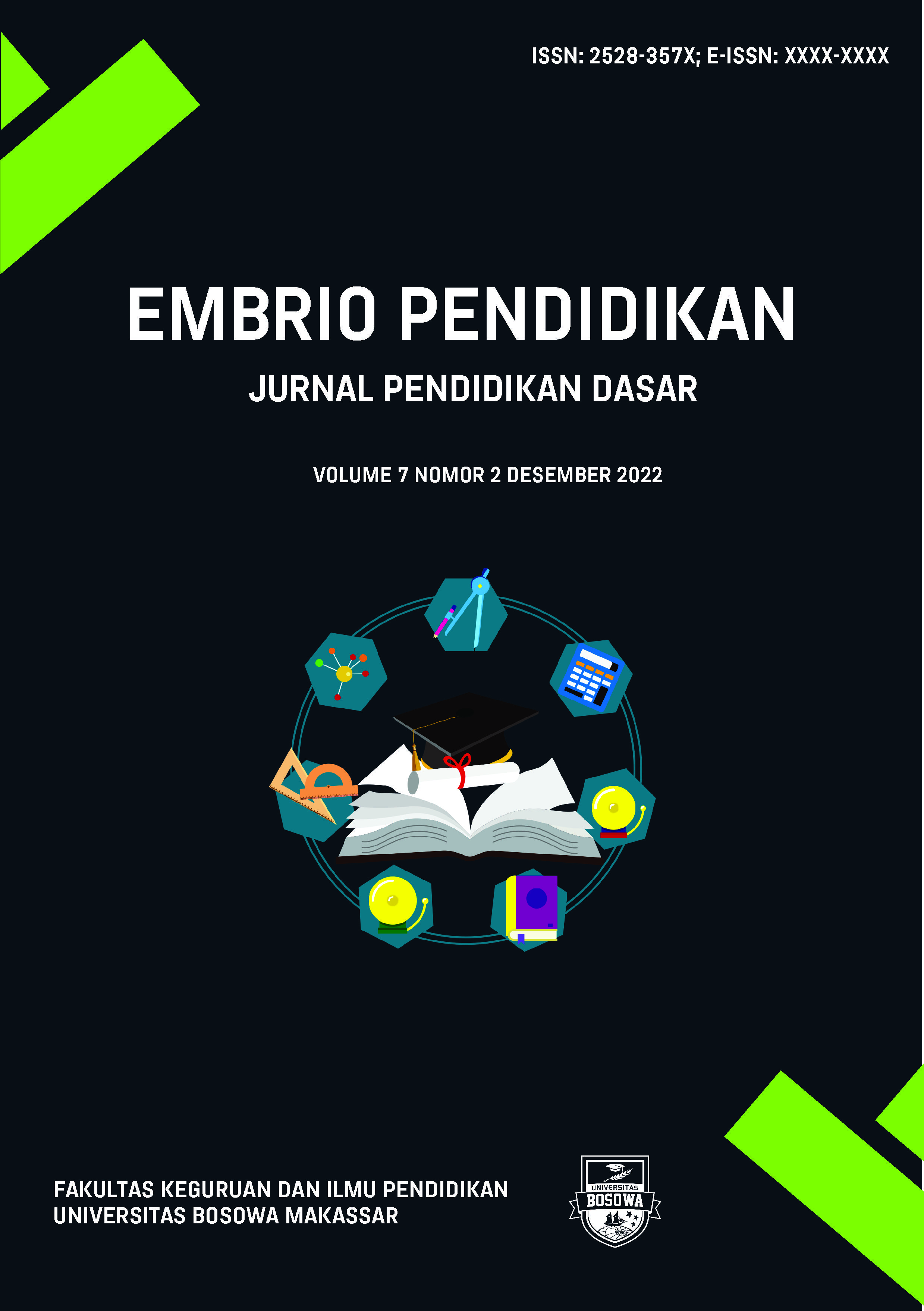 					Lihat Vol 7 No 2 (2022): Embrio Pendidikan: Jurnal Pendidikan Dasar
				